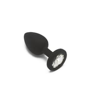 Toyjoy  Play Diamond Booty Jewel Small Kristal Taşlı  Plug (Siyah)