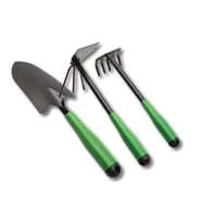 3 Parça Bahçe Seti - Çapa Tırmık Kazma Set (4915) GO-53-vice/(1395) 03120