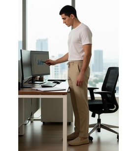 Kadın İçin Slim Fit Kumaş Dokuma Pantolon Beli Bağlama Detaylı Açık Fonksiyonel Dayanıklı Şık