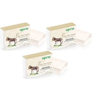 Agarta El Yapımı Doğal Sabun 150GR Eşek Sütü (3 Lü Set)