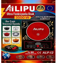 Ailipu CM Global Store Ailipu Ocak 3500W TÜM TENCERELERE UYUMLU