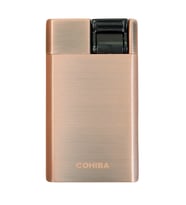Cohiba Tek Torch Perde Alev Bronz Metal Puro Çakmağı - TR9628