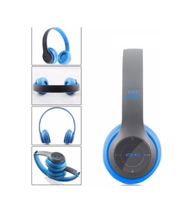P47 Bluetooth 5.0 Kulak Üstü Kulaklık Mavi