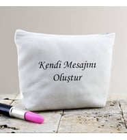 Kişiye Özel Tasarımlı  Bez El Çantası