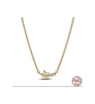 Tarz Kayan Yıldız Pavé Collier Kolye