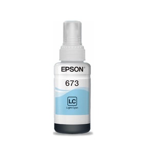 Epson Mürekkep Orj. T673 Light Cyan 70ml (Açık Mavi)