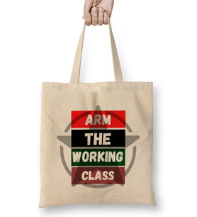 Arm Tthe Working Class- Arm Gift Bez Çanta Uzun Saplı