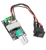 DC 6-24V 3A 80W Çift Yönlü PWM Motor Sürücü Hız Kontrol Devresi