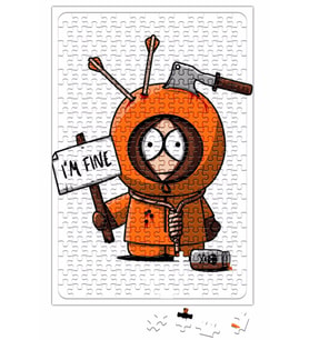 Kenny I'm Fine Puzzle 240 Parça Yapboz