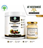 ÇareBurada At Kestanesi Jel 500 ml. & ÇareBurada Kuyruk Yağlı Masaj Kremi 100 ml. Ferahlatıcı Jel,