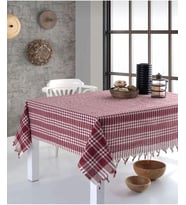 Çok Amaçlı Sofra Bezi&Piknik Örtüsü Bordo 170 x 170