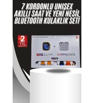 9 Ultra Akıllı Saat 49mm 2inç Ekran 7 Kordonlu Ve Bluetooth Kulaklık