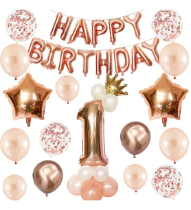 Happy Bırthday Doğum Günü Balon Set Yaş