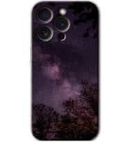 İphone 15 Pro Max Kılıf HD Desen Baskılı Kılıf - Gece Galaksi