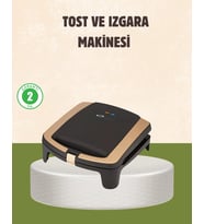 Tost Makinesi Isı Kontrollü 4 Dilim Kapasiteli