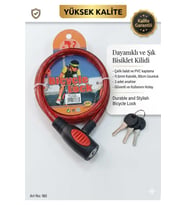 bisiklet kilidi 11.5mm 85 cm bisiklet aksesuarı