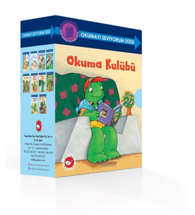 Okuma Kulübü - Okumayı Seviyorum Dizisi 10 Kitap Kutulu Set (Krem)