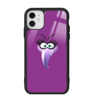 iPhone 11 Purple Tasarımlı Glossy Telefon Kılıfı