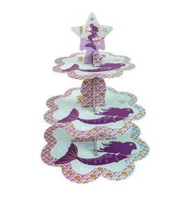 Deniz Kızı Partisi Cupcake Standı
