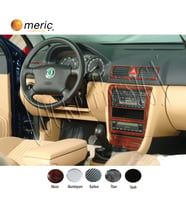 Meriç® Skoda Octavia Ön Torpido Kaplama Maun 15 Parça 1998-2004 (Maun)