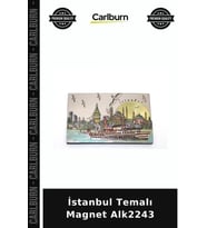 Özel Üretim Hediyelik Hatıra Turistik Dekoratif İstanbul Temalı Magnet Alk2243