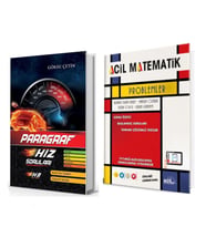 Hız ve Renk Paragraf ve Acil Yayınları Problemler Soru Bankası 2 Kitap Set