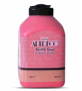 Artdeco Akrilik Boya 500 Ml Pembe - 2 adet