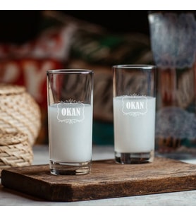 Babalara Özel Hediyelik 2'li Rakı Bardağı