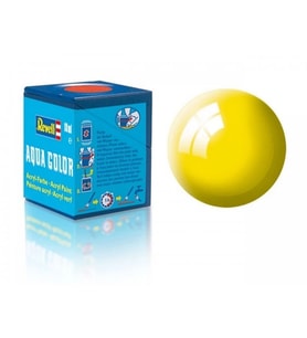Aqua Color Yellow - Gloss Boya- 18 ml