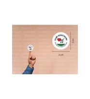 Zulme Sessiz Kalma Etiketi Etik Alışveriş Vicdanlı Direniştir Sticker Filistin Boykot 3 Cm (95 ADET)