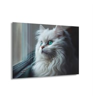 LEYLASER  Kedi Cam Tablo Duvar Dekoru