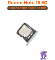 Redmi Note 15 5G Sim Kart Tepsisi Çekmecesi Aparatı 25096RA9BG 25098RA98G Uyumlu