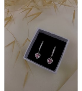 Pandoras Kalpli  Küpe - 925ayar Gümüşten Size Özel