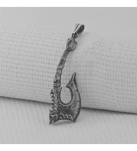 Viking İskandinav Savaşcı Baltası  925 Ayar Gümüş Erkek Kolyesi Ucu