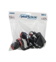 ÇEVİRMELİ BİSİKLET VİTES KOLU SETİ 2PCS VİTES KOLU - 2PCS ELCİK - TEL - TEL KORUYUCU KANAL KABLO (5343)