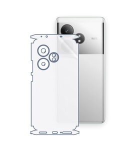 SChitec Realme GT Neo6 Uyumlu Fullbody Arka Kaplama Hidrojel Koruyucu Film