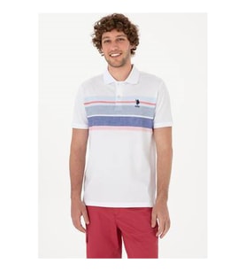 U.S. Polo Assn. Parın Lacivert Erkek Polo Yaka T-shirt 2104447
