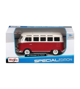 May 31956 Volksvagen Van Samba 1:25 Model Araba-Necotoys