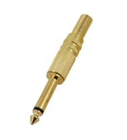 6.3 MM MONO GOLD SARI GİTAR JACK (ZE-1042)
