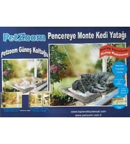 Konforlu PetZoom Pencere Yatağı Evcil Hayvanlar İçin