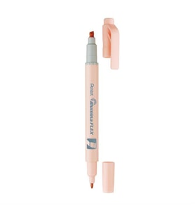 Pentel Marker Kalem İllumina Flex Pastell orange Slw11P-Fe