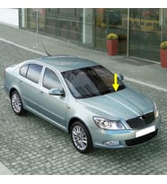 Skoda Octavia 2 A6 2009-2012 Ön Cam Sol Silecek Kolu 1Z1955409A (Siyah)