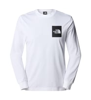 The North Face Erkek L/S FINE Tişört  NF0A8A6PFN41 (Beyaz)