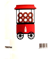 The Sticker Story Simit Arabası Tss0744 Kişileştirme Stickerı - 2 adet