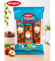 KOSKA TAHİN PEKMEZ TÜP SÜPER İKİLİ 3X40 GR - (1 ADET)