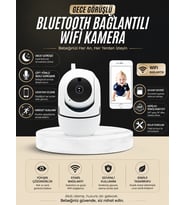 Bebek Takip Kamerası Gece Görüşlü WiFi Güvenlik Kamerası
