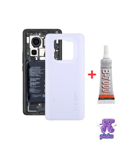 Redmi Note 14 Pro+ Plus Arka Kapak Pil Batarya Kapağı 24115RA8EG Uyumlu + B700