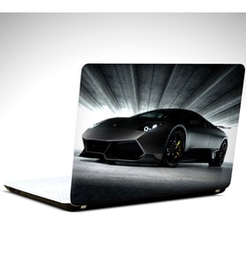 Posche Işıklar Laptop Sticker 17 inch (39X27CM)