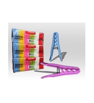 PLASTİK ORKİDE MANDAL 144 PARÇA (5343)
