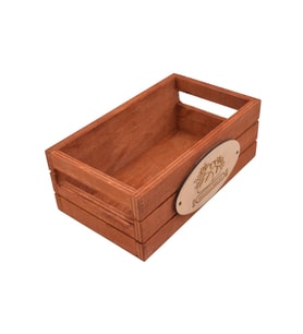 3 ADET Ekmek Sunum Kasası FİRMA LOGOSU EKLENİR 22cmx12cm genişlik 8cm yükseklik